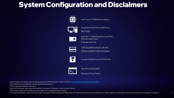 Intel Arc A750 Limited Edition