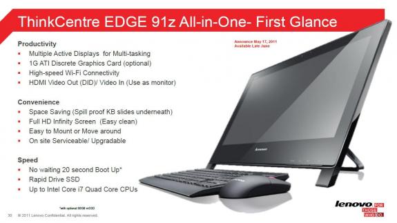 Моноблок Lenovo ThinkCentre Edge 91z