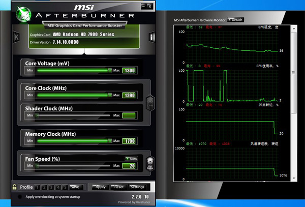 MSI Afterburner 2.2.0 Beta 10