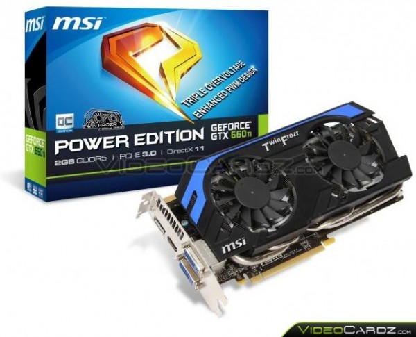 MSI GeForce GTX 660 Ti Power Edition