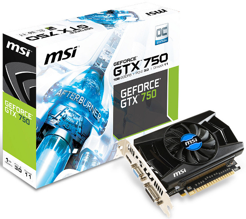 MSI GeForce GTX 750