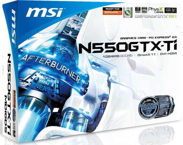 MSI GeForce GTX 550 Ti