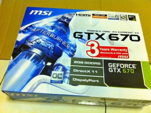 MSI GeForce GTX 670