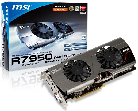 MSI Radeon HD 7950 Twin Frozr III