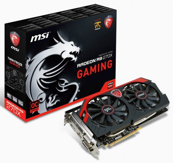 MSI Radeon R9 270X GAMING 4G