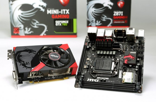 MSI Z87I Gaming AC, ASUS GTX 760 DirectCU Mini