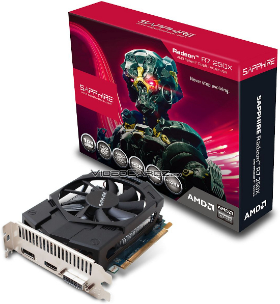 Sapphire Radeon R7 250X