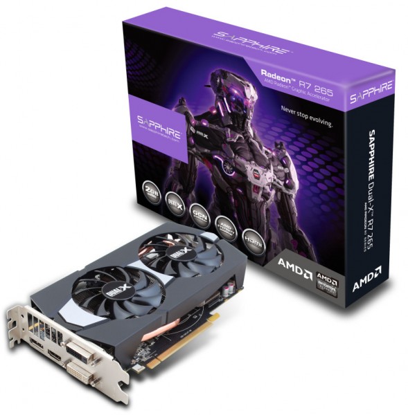 Sapphire Radeon R7 265 Dual-X