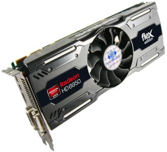 Видеокарта Sapphire Radeon HD 6950 FleX