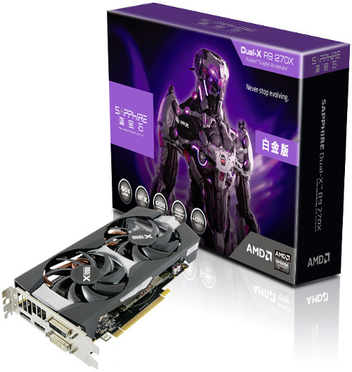 Sapphire Radeon R9 270X Dual-X 4 Гбайт