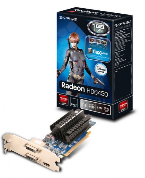 Sapphire Radeon HD 6450 FleX