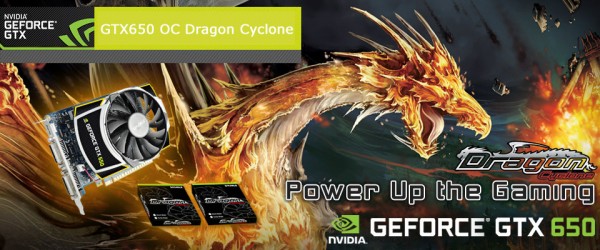 Sparkle GeForce GTX 650 OC Dragon Cyclone