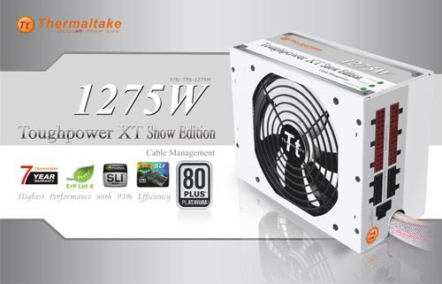 Thermaltake Toughpower XT 1275 W Platinum Snow Edition