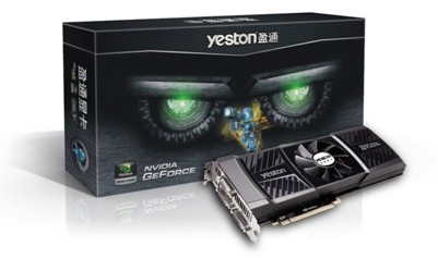 Видеокарта Yeston GeForce GTX 590