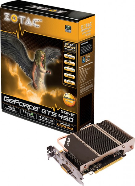 Zotac GeForce GTS 450 Zone Edition