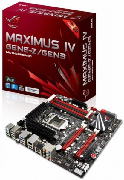 ASUS Maximus IV GENE-ZGEN3