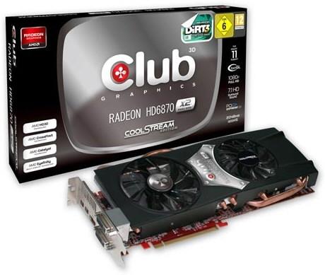 Club 3D Radeon HD 6870 X2