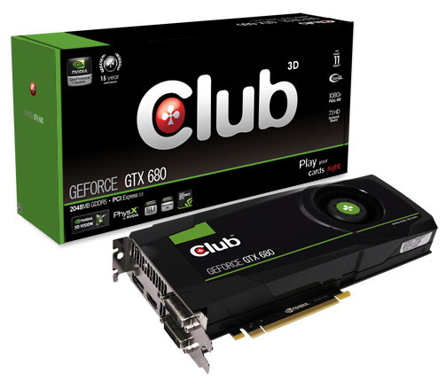 Club 3D GeForce GTX 680