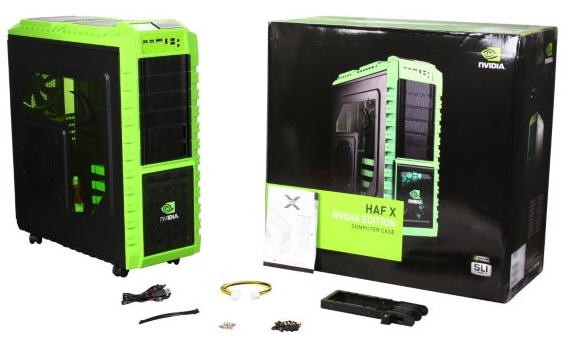 Корпус Cooler Master HAF X Nvidia Edition