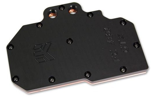 Оборотная сторона водоблока EK Water Blocks EK-FC480 GTX