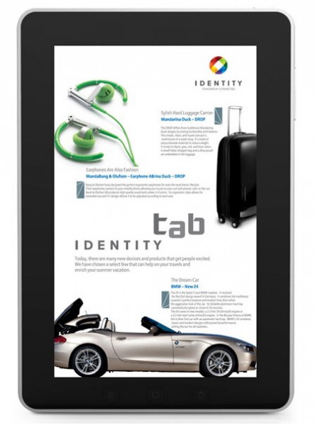 Планшет Enspert Identity Tab E201U