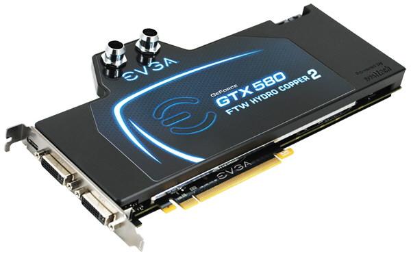 Видеокарта EVGA GeForce GTX 580 3 ГБ Hydro Copper 2