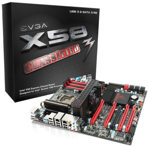 Материнская плата EVGA X58 Classified3