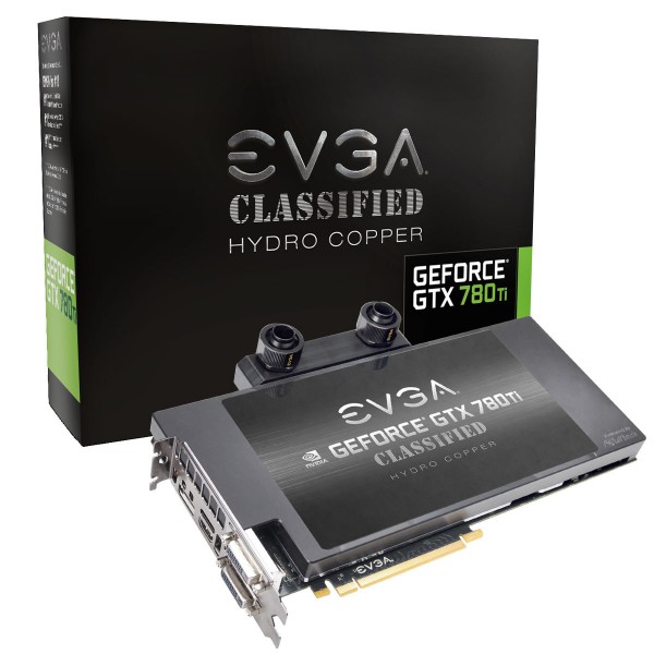 EVGA GeForce GTX 780 Ti Dual Classified w EVGA Hydro Copper Watercooler