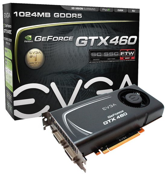 Видеокарта GeForce GTX 460 FTW EE