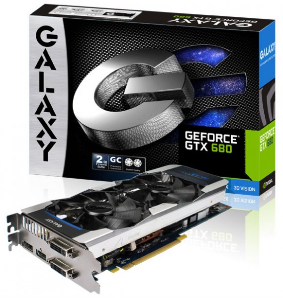 Galaxy GeForce GTX 680 GC 2 ГБ