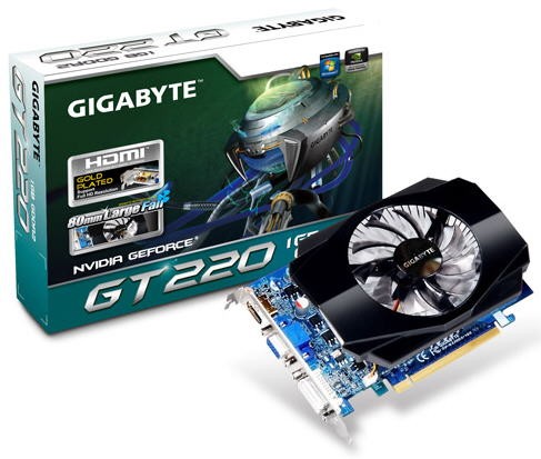 Видеокарта Gigabyte GV-N220D2-1GE