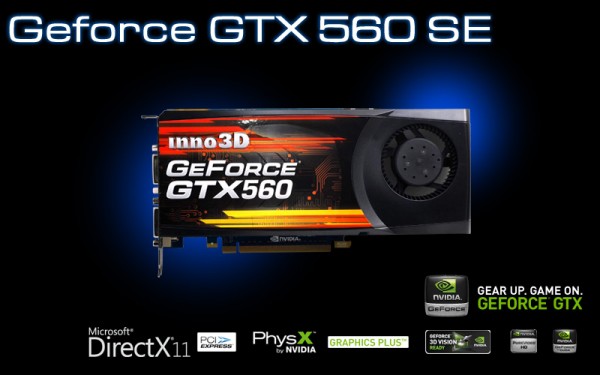 Inno3D GeForce GTX 560 SE