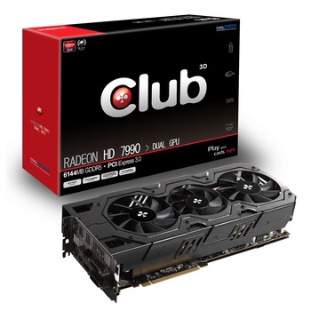 Видеокарта Club 3D Radeon HD 7990