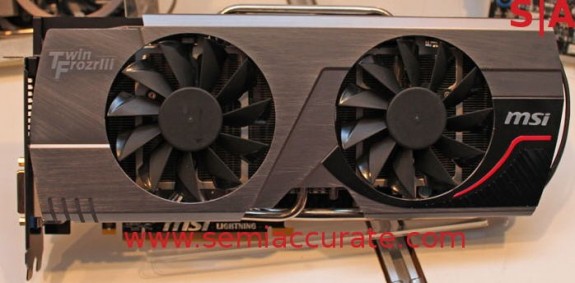 Видеокарта MSI N580GTX Lightning