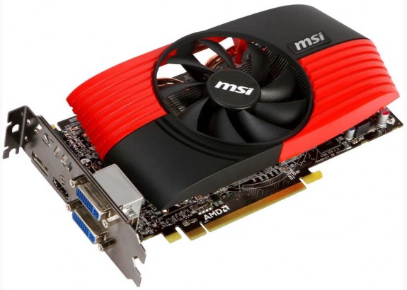 Видеокарта MSI Radeon HD 6850