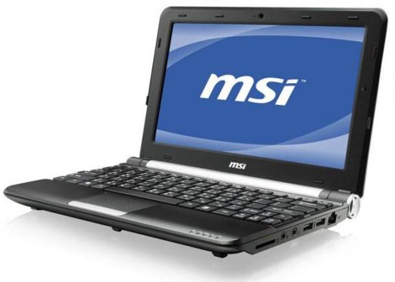 Нетбук MSI Wind U160MX