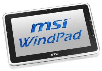 Планшет MSI WindPad 100