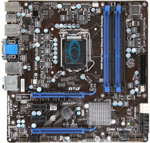 MSI Z68MA-G45 (B3)