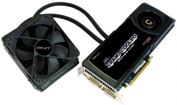 PNY XLR8 Liquid Cooled GTX 580