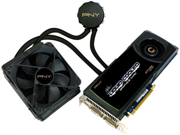 PNY XLR8 Liquid Cooled GTX 580 CPU Cooling