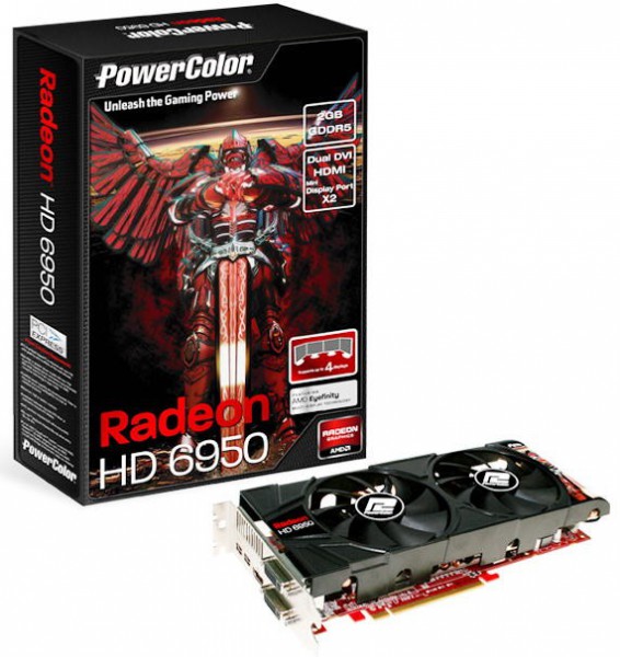 Видеокарта PowerColor HD 6950