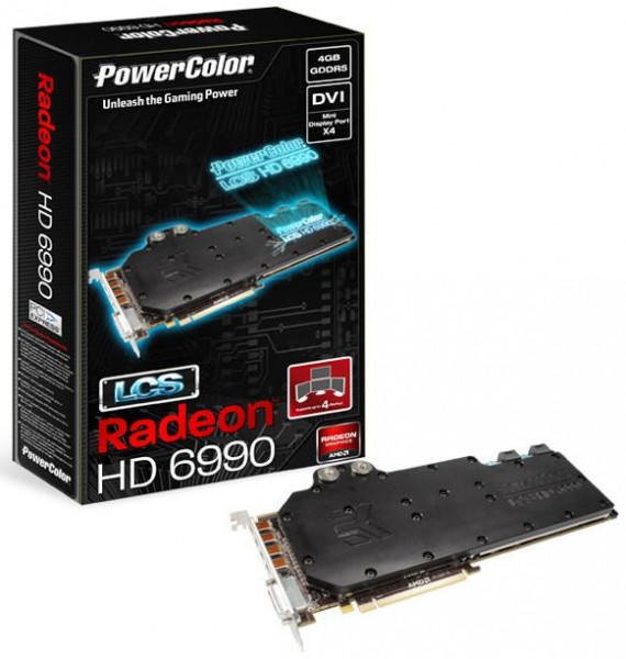 Видеокарта PowerColor LCS HD 6990