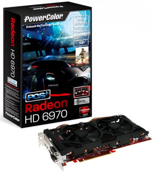 Видеокарта PowerColor Radeon HD 6970 PCS+