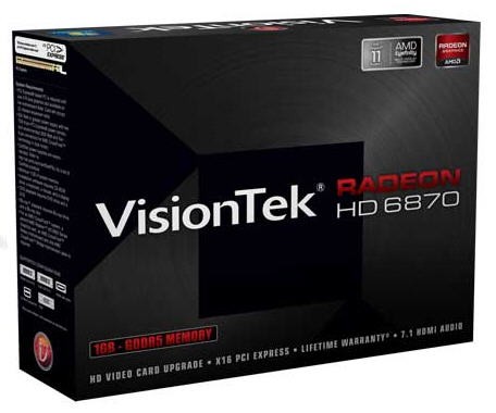 Видеокарта VisionTek Radeon HD 6870