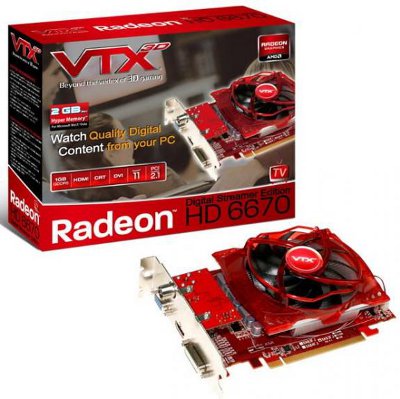 VTX3D HD 6670 Digital Streamer Edition