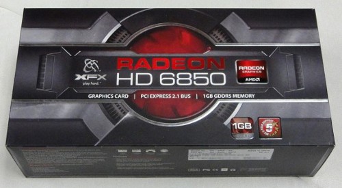 Видеокарта XFX Radeon HD 6850