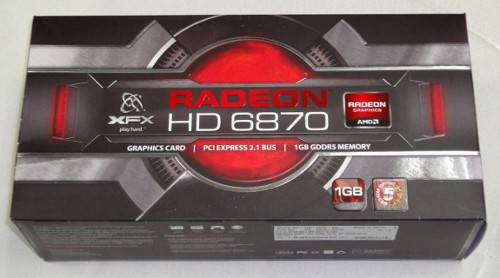 Видеокарта XFX Radeon HD 6870