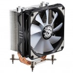 Bitspower Phantom CPU Air Cooler with 4 Heat Pipes - Silver (DRGB)