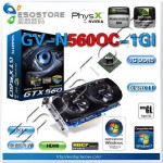 Видеокарта Gigabyte GeForce GTX 560 Ti WindForce 2X