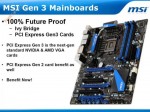 MSI LGA1155 PCI-Express 3.0